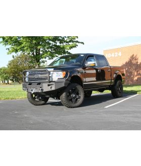 Fab Fours FF09-H1950-1 Premium Heavy Duty Winch Front Bumper