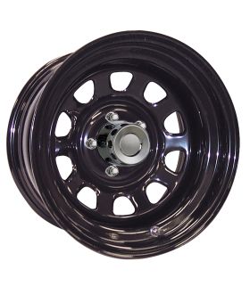 Pro Comp Steel Wheels 52-65987 Rock Crawler Series 52 Black Monster Mod Wheel