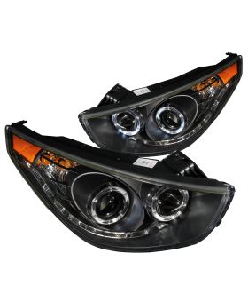 Anzo USA 111260 Projector Headlight Set w/2 Halos