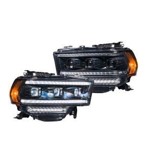 Morimoto XB LED Headlights: Dodge Ram HD (2019+) (Pair / ASM)