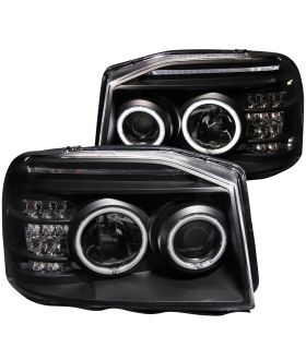 Anzo USA 111172 Projector Headlight Set w/Halo