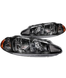 Anzo USA 121027 Crystal Headlight Set