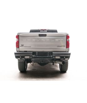 Fab Fours CH20-T4950-1 Black Steel Ranch Rear Bumper