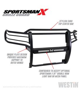 Westin 40-33705 Sportsman X Grille Guard