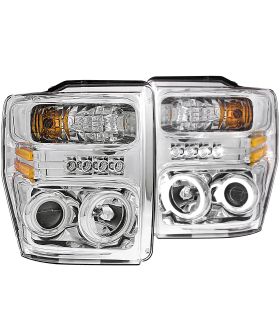 Anzo USA 111167 Projector Headlight Set w/Halo
