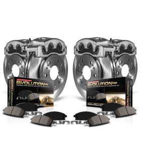 Power Stop KCOE6066 Autospecialty By Power Stop 1-Click OE Replacement Brake Kit w/OE Calipers