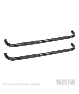 Westin 23-4085 E-Series Round Step Bar Cab Length