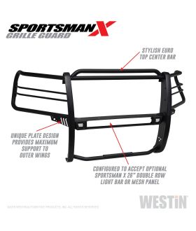 Westin 40-33955 Sportsman X Grille Guard
