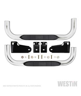 Westin 23-4110 E-Series 3 Round Nerf Step Bars