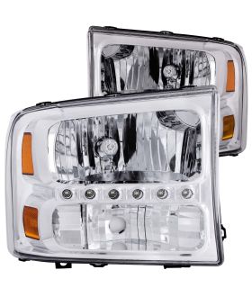 Anzo USA 111088 Crystal Headlight Set