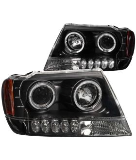 Anzo USA 111043 Projector Headlight Set w/Halo