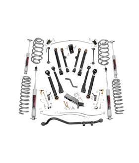 Rough Country 66130 4 Inch Lift Kit | X-Series | Jeep Wrangler TJ 4WD (1997-2006)