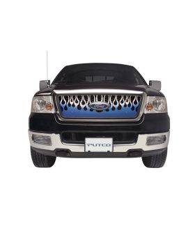 Putco 89492 Flaming Inferno Blue Flame Grille Insert