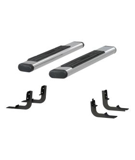 ARIES 4444043 The Standard 6 in. Oval Nerf Bar w/Mounting Brackets