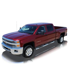 Raptor 1601-0021 Stainless Steel Polished OE Style Curved Oval Step Tube