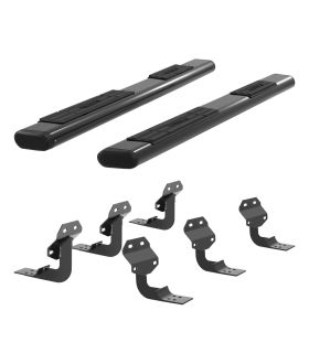 ARIES 4445037 The Standard 6 in. Oval Nerf Bar w/Mounting Brackets