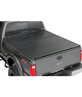 Rough Country 45517651A Hard Tri-Fold Tonneau Bed Cover
