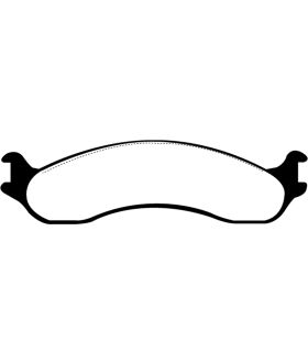 EBC Brakes DP61266 EBC 6000 Series Greenstuff Truck/SUV Brakes Disc Pads