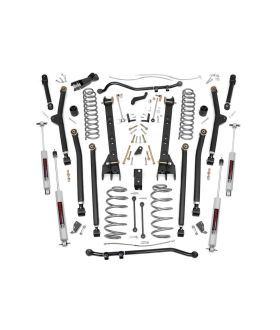 Rough Country 63830 4 Inch Lift Kit | Long Arm | Jeep Wrangler TJ 4WD (2004-2006)