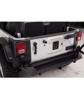 Fab Fours JK07-Y1251-1 Heavy Duty Rear Bumper