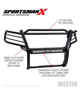 Westin 40-33845 Sportsman X Grille Guard