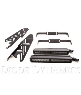 Diode Dynamics Raptor 2017 SS Fog Kit 12in White Driving DD6006