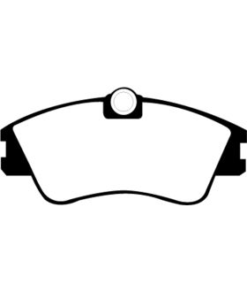 EBC Brakes DP61030 EBC 6000 Series Greenstuff Truck/SUV Brakes Disc Pads