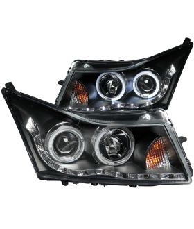 Anzo USA 121400 Projector Headlight Set w/Halo