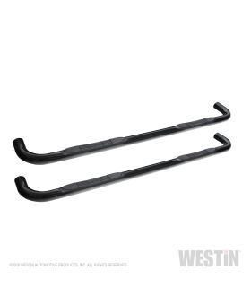 Westin 23-4135 E-Series Round Step Bar Cab Length