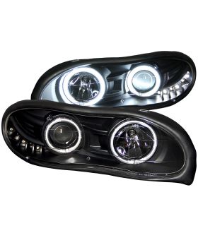 Anzo USA 121160 Projector Headlight Set w/Halo