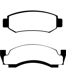 EBC Brakes DP61261 EBC 6000 Series Greenstuff Truck/SUV Brakes Disc Pads