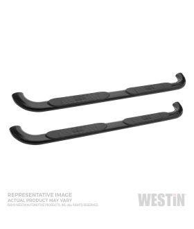 Westin 21-4125 Platinum 4  Oval Step Bar Cab Length