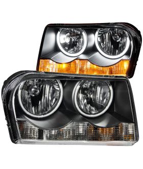 Anzo USA 121138 Crystal Headlight Set w/Halo