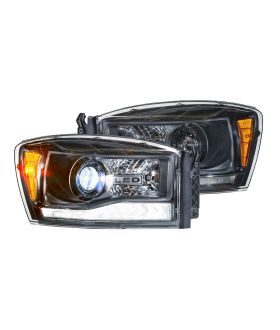Morimoto XB Hybrid LED Headlights: Dodge Ram (06-08) (Pair / ASM)