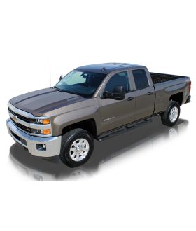 Raptor 0701-0019MB Powdercoat Steel Black Magnum Oval Step Tubes