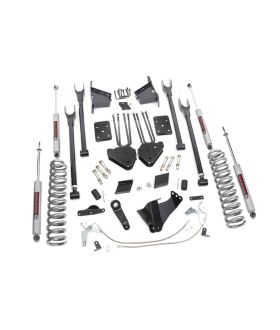 Rough Country 527.20 6 Inch Lift Kit |4-Link | No OVLD | Ford Super Duty 4WD (2015-2016)