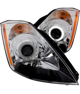 Anzo USA 121445 Projector Headlight Set w/Halo