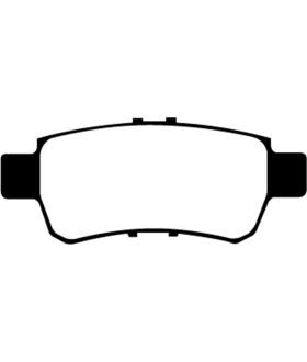 EBC Brakes DP61744 EBC 6000 Series Greenstuff Truck/SUV Brakes Disc Pads