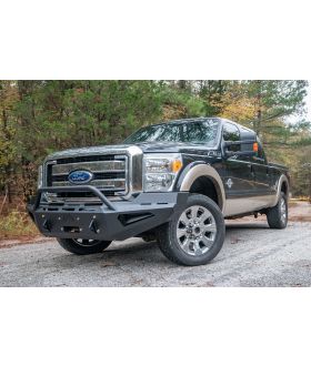 Fab Fours FS11-RS2562-1 Red Steel Front Bumper