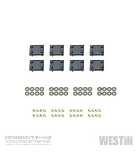 Westin 22-1205 Premier Oval Nerf Step Bar Mount Kit