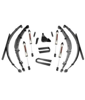 Rough Country 49770 6 Inch Lift Kit | Rear Springs | V2 | Ford Super Duty 4WD (99-04)