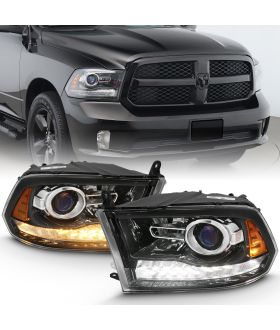 Anzo USA 111439 Projector Headlight Set w/Halo