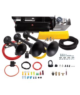 Kleinn Automotive Air Horns SDKIT-730 Train Horn And Onboard Air System w/Horn