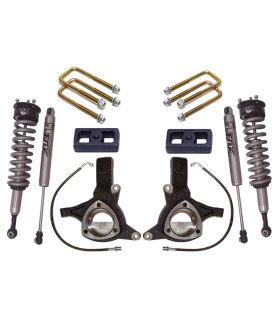 MaxTrac Suspension K881364F Suspension Lift Kit w/Shocks