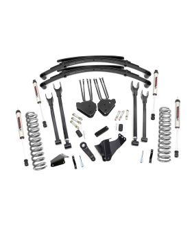Rough Country 59070 8 Inch Lift Kit | 4 Link | RR Springs | V2 | Ford Super Duty (05-07)