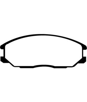 EBC Brakes DP61332 EBC 6000 Series Greenstuff Truck/SUV Brakes Disc Pads
