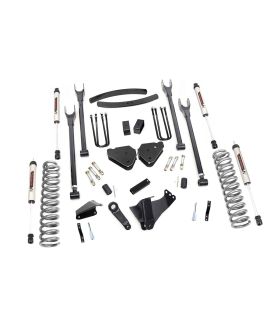 Rough Country 57870 6 Inch Lift Kit | Gas | 4 Link | No OVLDS | V2 | Ford Super Duty (05-07)