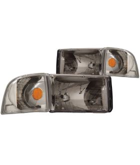 Anzo USA 111068 Crystal Headlight Set