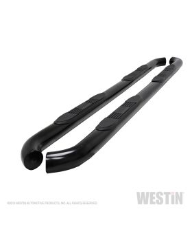 Westin 23-4155 E-Series Round Step Bar Cab Length