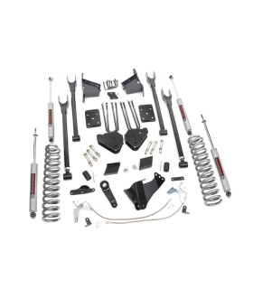 Rough Country 532.20 6 Inch Lift Kit | 4-Link | No OVLD | Ford Super Duty 4WD (11-14)